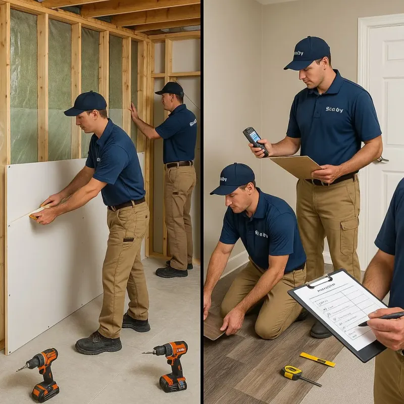 Repairs and Reconstruction process in Dardanelle, AR