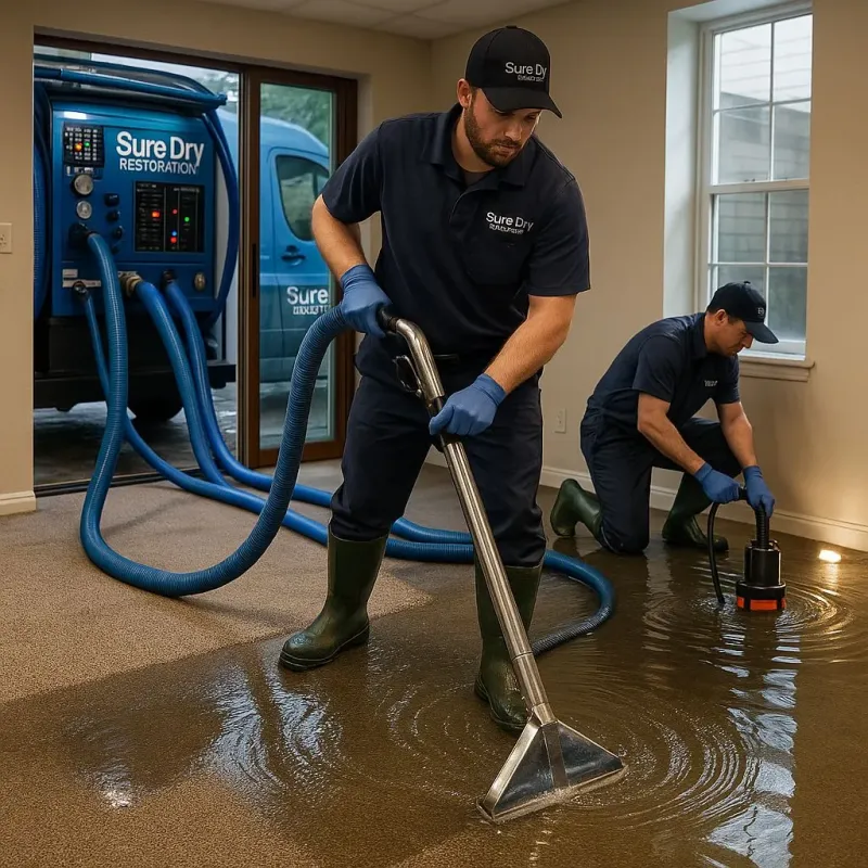 Water Extraction and Removal process in Dardanelle, AR